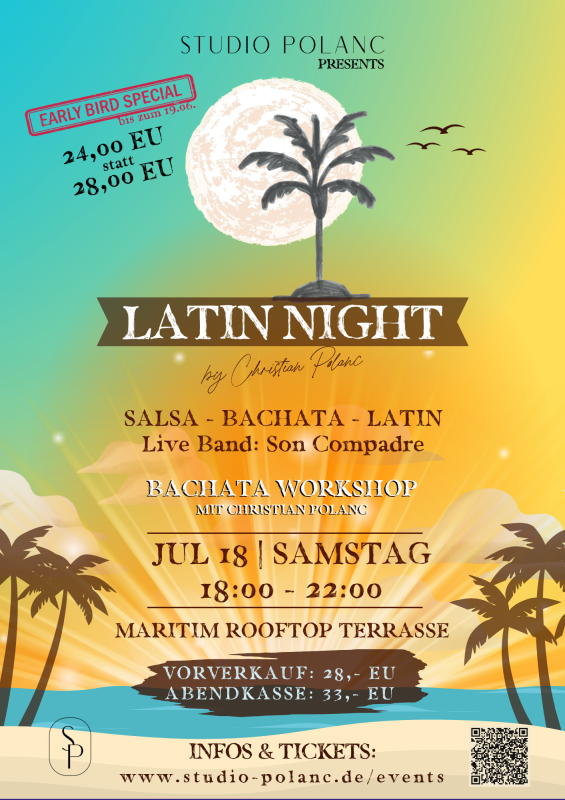 LATIN NIGHT 2026 Flyer