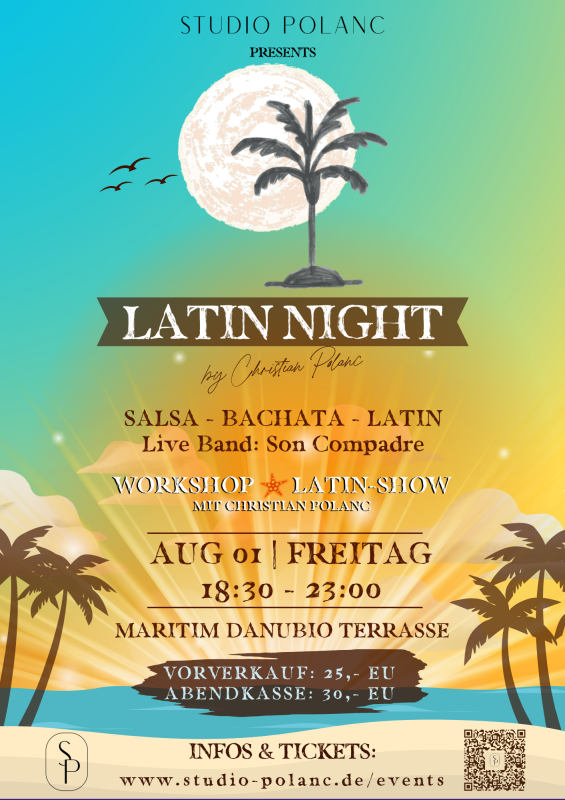 LATIN PARTY 2025 Flyer